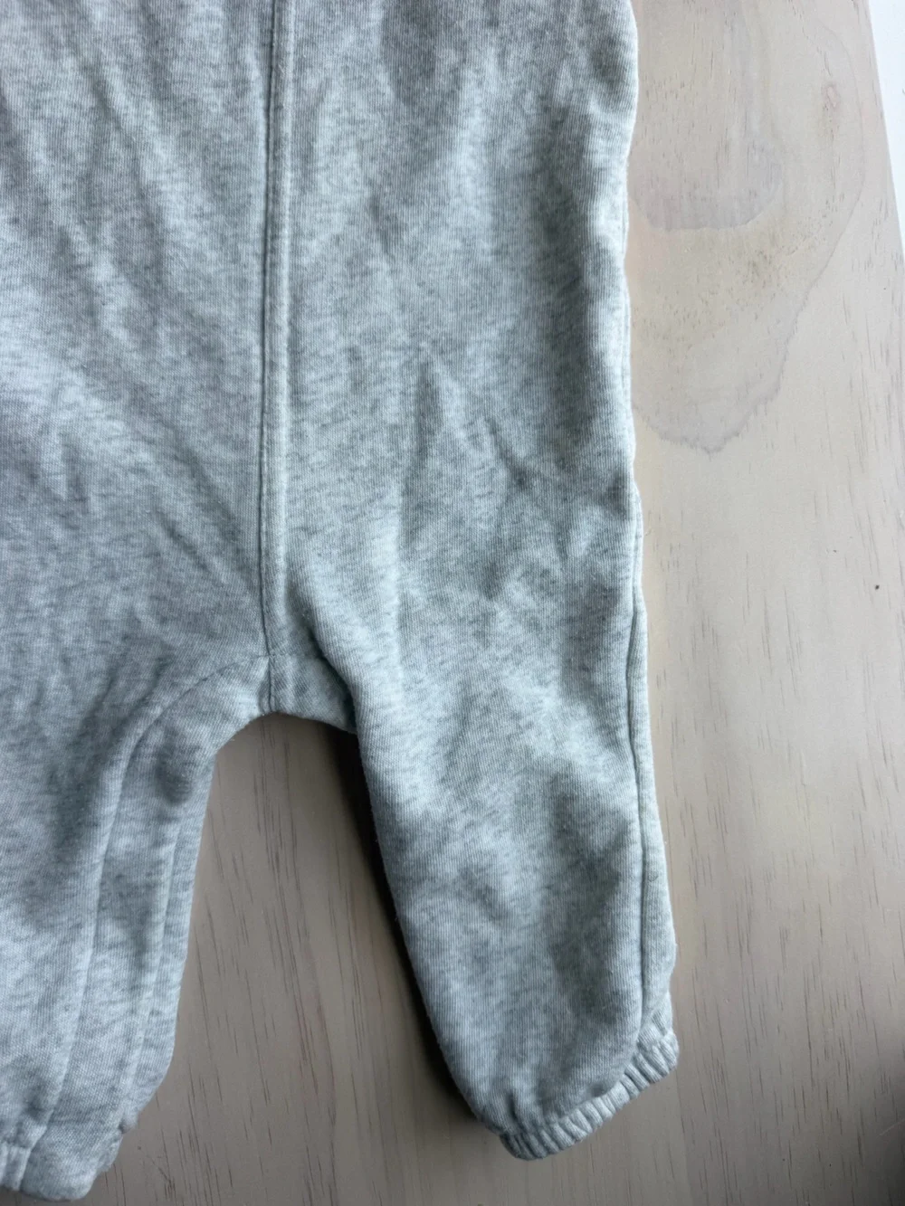 Old Navy Light Gray Knit Overalls